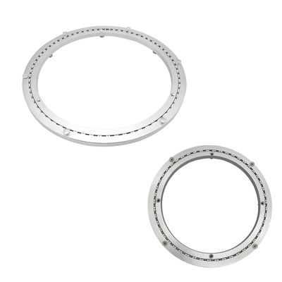 Turntable Ring Lazy Susan Turntable Bearing Aluminium Rotating Turntable Table Bearing 8in 16in 24in 32in,Thickness 10mm,Round,For Various Desktop Bases,Manual Diy Turntable