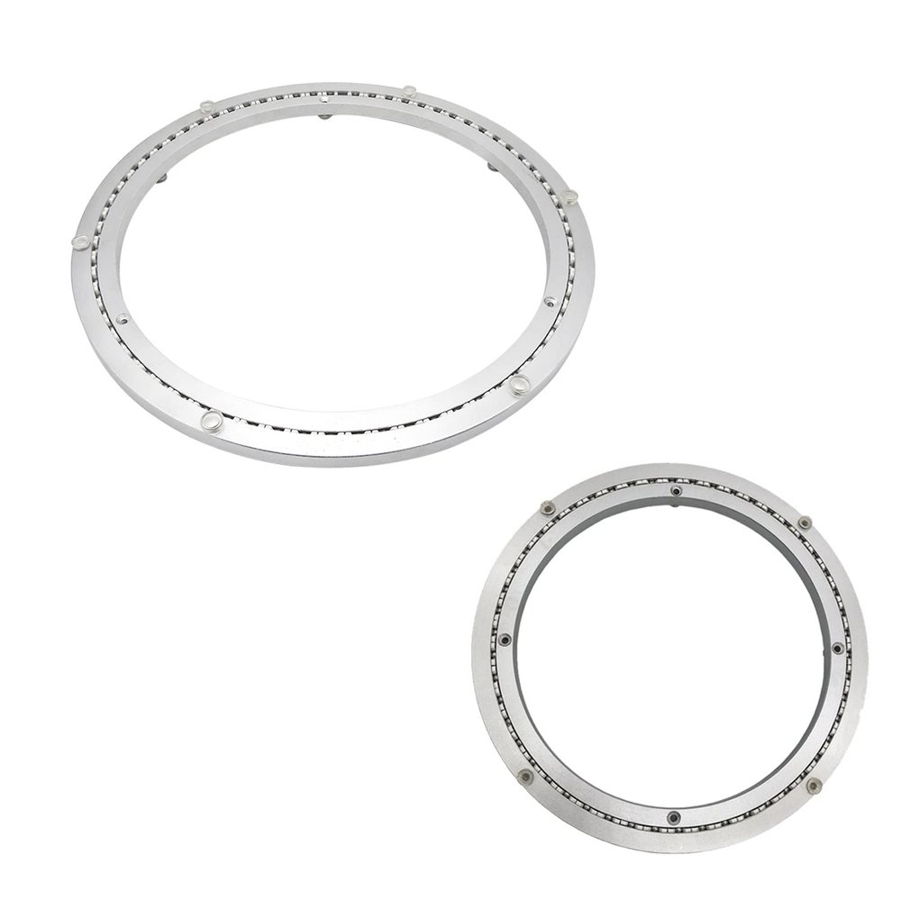 Turntable Ring Lazy Susan Turntable Bearing Aluminium Rotating Turntable Table Bearing 8in 16in 24in 32in,Thickness 10mm,Round,For Various Desktop Bases,Manual Diy Turntable
