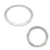 Turntable Ring Lazy Susan Turntable Bearing Aluminium Rotating Turntable Table Bearing  8in 16in 24in 32in,Thickness 10mm,Round,For Various Desktop Bases,Manual Diy Turntable view 1