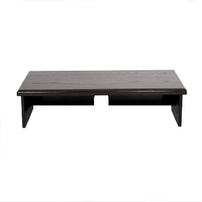 Sound Bar TV Riser Black 40x12x5 1/2" high Outside dimensions-37x11x4 3/4" high Inside Dimensions