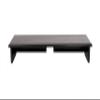 Sound Bar TV Riser Black 40x12x5 1/2" high Outside dimensions-37x11x4 3/4" high Inside Dimensions view 1