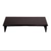 Sound Bar TV Riser Black 40x12x5 1/2" high Outside dimensions-37x11x4 3/4" high Inside Dimensions view 2