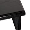 Sound Bar TV Riser Black 40x12x5 1/2" high Outside dimensions-37x11x4 3/4" high Inside Dimensions view 3
