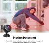 SCTEWELL Mini Camera 1080p WiFi Camera Mobile Phone Connection Remote Monitoring Motion Detection Alarm Push USB Charging Security view 4