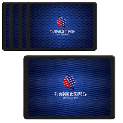 GAMERKING SSD 2.5 SATA III 64GB High Performance Internal Solid State Drive for Desktop Laptop 5 Unit Package Pack [64GB(5 Packs),2.5-SATA3]