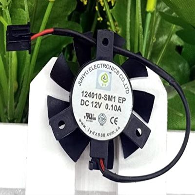 124010-SM1 EP Fan DC12V 0.10A 2Pin Diameter 37mm Pitch 26mm Cooling Fan