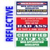 (x3) Certified Bad Ass Web Application Developer with an Attitude Stickers | Funny Occupation Job Career Gift Idea | 3M Reflective Vinyl Sticker Decals for laptops, Hard Hats, Windows view 1