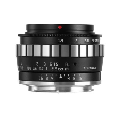 TTArtisan 23mm F1.4 APS-C Wide-Angle Prime Lens Manual Focus Fixed Lens Compatible with Fuji X-Mount Camera