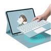 Galaxy Tab A7 10.4'' Touch Keyboard case Color Cute Round Key with touchpad Detachable Wireless Bluetooth Keyboard Cover for Galaxy Tab A7 10.4 inch 2020 SM-T500/T505/T507 (Galaxy Tab S6 Lite, Blue) view 1