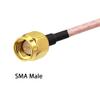 POBADY SMA Male to SMA Male Pigtail Cable WLAN Antenna Cable RG316 3ft/1M for WiFi Wireless Network 2G 3G 4G Antenna Router GSM Bluetooth WLAN LAN view 2