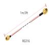 POBADY SMA Male to SMA Male Pigtail Cable WLAN Antenna Cable RG316 3ft/1M for WiFi Wireless Network 2G 3G 4G Antenna Router GSM Bluetooth WLAN LAN view 3