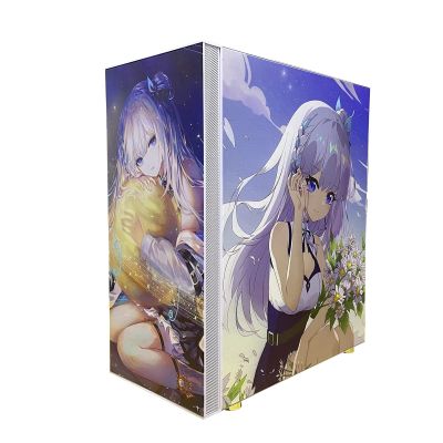 BBNB Gaming Case, Mid - Tower PC Gaming Case ATX/M-ATX/ITX - Front I/O USB 3.0 Port - Tempered Glass Side Panel - Your Unique Computer Case