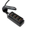 Alvin's Cables 4-Pin to D-tap Female Breakout-Splitter Power-Cable for Tiltamax-T6-Stabilizer 4Pin Male to 4-Port D-tap 14.8V Output view 2
