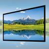 135 Inch 16:9 HD Projector Screen,Home Cinema Theater, Premium Indoor Outdoor Movie Screen, Aluminum Fixed Frame, More Than 160 Viewing Angle view 1