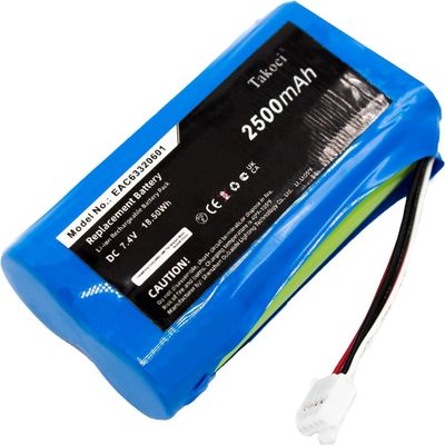 SCESMIA Replacement Battery Compatible with LG PK7 Xboom Go PK7 PK5 Speaker 7.4V 2500mAh