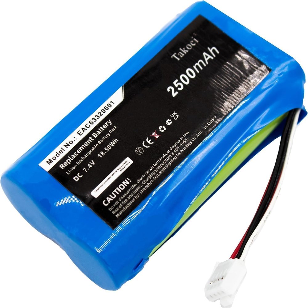SCESMIA Replacement Battery Compatible with LG PK7 Xboom Go PK7 PK5 Speaker 7.4V 2500mAh