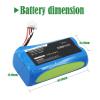 SCESMIA Replacement Battery Compatible with LG PK7 Xboom Go PK7 PK5 Speaker 7.4V 2500mAh view 4