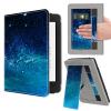 VORI Stand Case for 7"/6.8" Kindle Paperwhite (12th/11th Generation-2024/2021) and Kindle Colorsoft Signature Edition, PU Leather Case Smart Protective Cover with Auto-Wake/Sleep, Galaxy view 1
