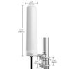 Peplink Cellular & WiFi Antenna Maritime 20G | LTE Connectivity 2x2 MIMO Dual Band Ultra-Wide Bandwidth | Built-in High Gain Amplifier GPS Receiver | Designed for Long Range and Maritime Excellence view 2