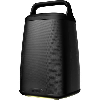 ION Audio Acadia 30-Watt Portable Bluetooth Speaker - Waterproof, 360 Degree Stereo Sound, Multi-Color LED Lights, Bass Boost (Model: iSP134A) (Renewed)