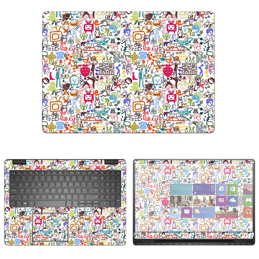 Decalrus - Protective Decal Sticker for The Dell Inspiron 15 3501 (15.6" Screen) case Cover wrap DEinspiron15_3501-13
