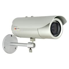 ACTI CORPORATION E43B 5MP IR, Basic WDR Outdoor Network Bullet Camera with 2.8-12mm Vari-Focal Lens, White.
