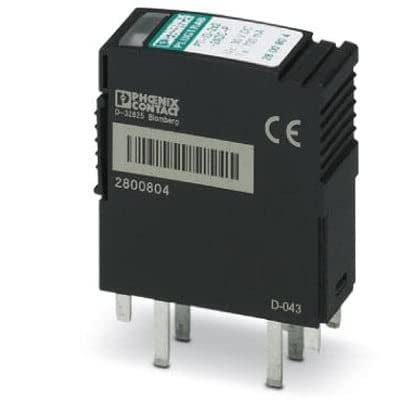 2800813, Surge Protection Plug; 24VDC; PT-IQ-4X1-24DC-P