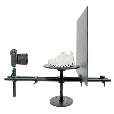 Glide Gear REVO 50 360 Rotating Camera Platform Rig, Adjustable Arm for DSLR or Smartphone, Aluminum Build, Supports Up to 40lbs