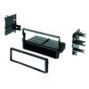 Carxtc Single Din Install Car Stereo Dash Kit for an Aftermarket Radio Includes Molded Storage Pocket - Check Fitment Above view 1