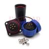 FORTTAR SP21 Series 6 pin Waterproof Connector, 6 Wire Aviation Industrial High Voltage Electrical Heavy Circular Bulkhead Plug Socket, IP67 (Bulkhead Panel Mount, 6 Pin) view 4