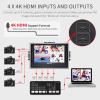 SEETEC ATEM156-CO 15.6 Inch Live Streaming Carry-on Broadcast Director Monitor with 4 HDMI Input Output Quad Split Display for ATEM Mini Video Switcher Mixer Pro Studio Television Production view 2