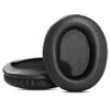 TaiZiChangQin Ear Pads Ear Cushions Earpads Replacement Compatible with JVC HA-D990 HA D990 HAD990 Headphone Protein Leather Black view 2