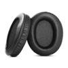 TaiZiChangQin Ear Pads Ear Cushions Earpads Replacement Compatible with JVC HA-D990 HA D990 HAD990 Headphone Protein Leather Black view 4