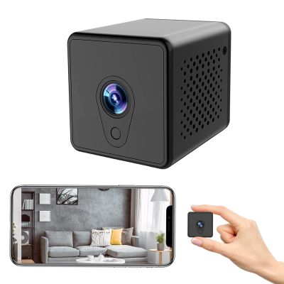 vaiseke Hidden Camera,WiFi Spy Camera,1080P Full HD Smart Indoor Camera with Motion Detection and Night Vision, Perfect for Baby/Pet/Nanny/Elderly, Mini WiFi Camera for Home and Office Security