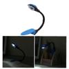 Froiny Led Book Light Mini Portable Clip-on Flexible Lamp Lamp for Books in Bed Camping Travel Train Laptop Tablet (Blue) view 4