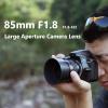 85mm F1.8 Large Aperture Full Frame Manual Focus Portrait Prime Lens Mount for D810, D800, D700, D610, D300, D3100, D3200, D3300, D3400, D5100 view 2