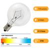 LinMiFo Wax Warmer Bulbs 6 Pack, G50 25 Watt Light Bulbs for Full Size Scentsy Warmers, E12 Base G16.5 Globe Clear scentsy Bulb for Candle Wax Warmer, Long Lifespan, 120 Volt view 3