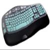 Dust-Proof Silicone Keyboard Protector Skin Cover Compatible with Logitech K350 MK550 MK570 Wireless Wave Keyboard (Mint Ombre) view 4