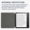 kwmobile Cover Compatible with Amazon Kindle Oasis 10. Generation Cover - eReader Case - Brushed Heart Grey view 4