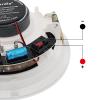 Herdio in Ceiling Speakers, 6.5 Inch 600 Watts Flush Mount Passive Wired for Kitchen,Living Room,Office(4 Speakers) view 4