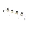 Push Fit 8mm 4 Way Solid Aluminum T-Shape Air Manifold Block Splitter view 1