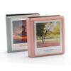 EKEDAC 2 Pack 33 Pockets Photo Album for Polaroid Instant Camera,Suit for 3.5 in x 4.25 in Photos,PVC Material and Water Resistant (Pink+Grey, 2) view 1