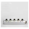 30x30mm G1/4" Out G1/2" in 5 Way Pneumatic Fitting Air Manifold Block Splitter view 1