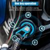 FreedConn TMAX PRO Motorcycle Helmet Bluetooth Headset, Motorcycle Communication Systems with CVC Noise Cancellation, Stereo Music, 6 Riders 0.75mi/1200m intercom, Dual Device Connection, IP65, Blue view 4
