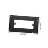 SOLUSTRE Aluminum ATX Power Adapter Mounting Bracket for Computer Supply Elegant Anodized Finish Easy Installation Performance for Enthusiasts view 2