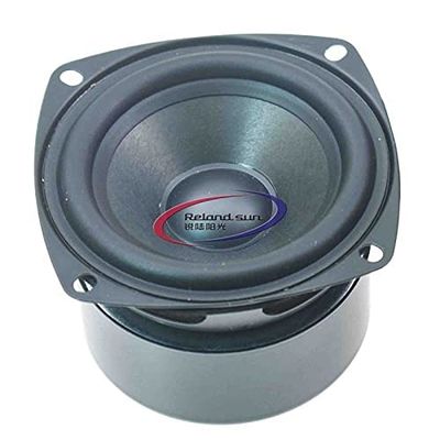 2pcs 3 Inch Speaker 15W Antimagnetic Tweeter Speakers Square 4 6 8 Ohm HiFi Full-Range Speaker Strong Interference Immunity for DIY Audio Loudspeaker (4Ohm Single Magnetic)