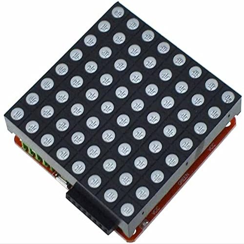 8X8 Dot Matrix LED Display Driver Board Full Color LED Display Red Green Bule RGB Anode Digital Tube Screen (Board dot Matrix)