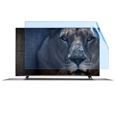 ALGWXQ TV Screen Protectors Anti Glare Film for 32-75 Inch Anti Blue Light, Anti-UV Protector Film for LCD, LED, 4K OLED & QLED HDTV (Color : Matte Version, Size : 32 inch 704 * 395mm)