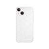 MightySkins Carbon Fiber Skin Compatible with Apple iPhone 13 - Solid White | Protective, Durable Textured Carbon Fiber Finish | Easy to Apply and Change Styles | Made in The USA view 1