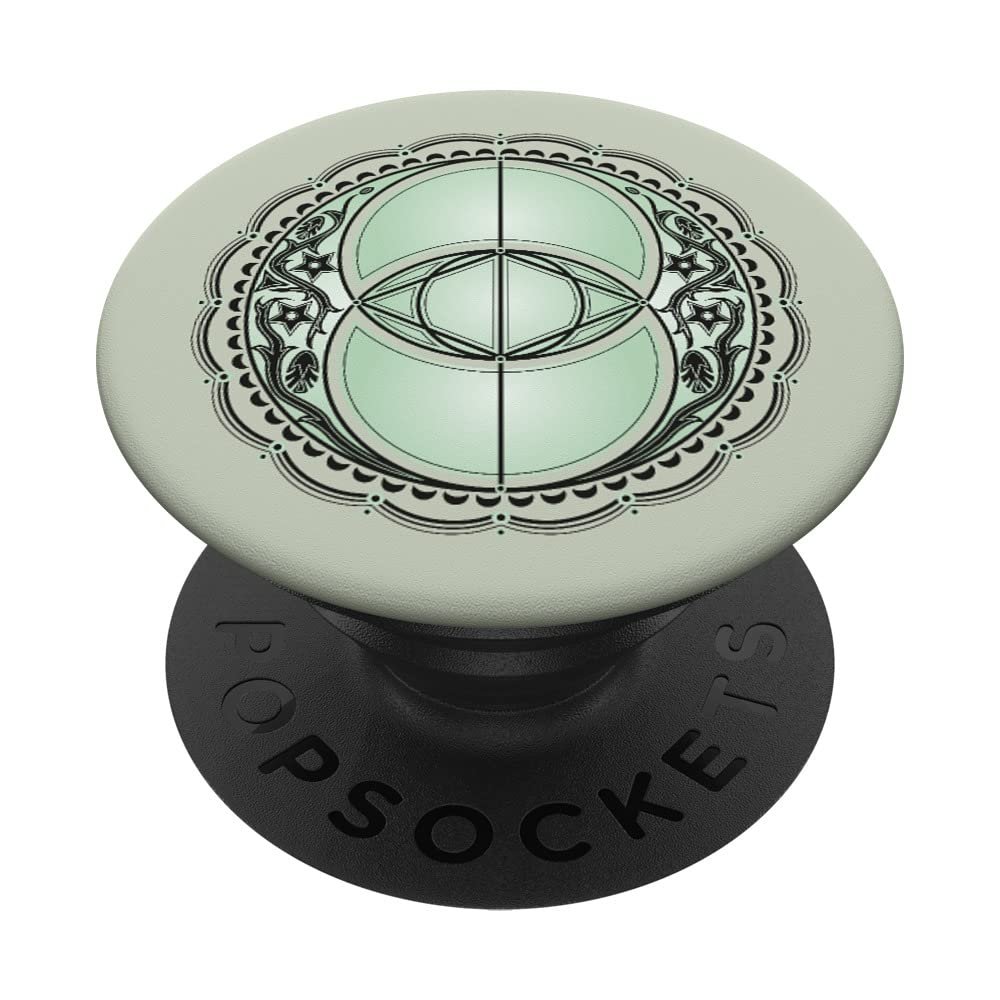 Vesica Piscis, Chalice Well, Celtic Symbol, Sacred Geometry PopSockets Swappable PopGrip